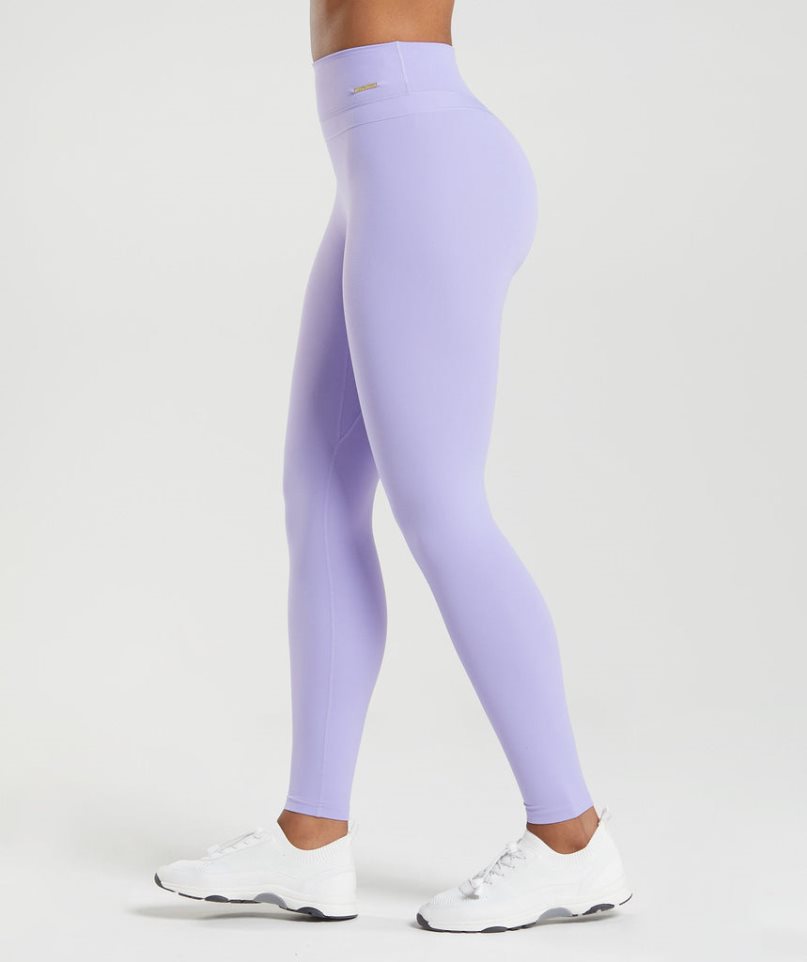 Legginsy Gymshark Whitney High Rise Damskie Głęboka Fioletowe | PL 510GTO